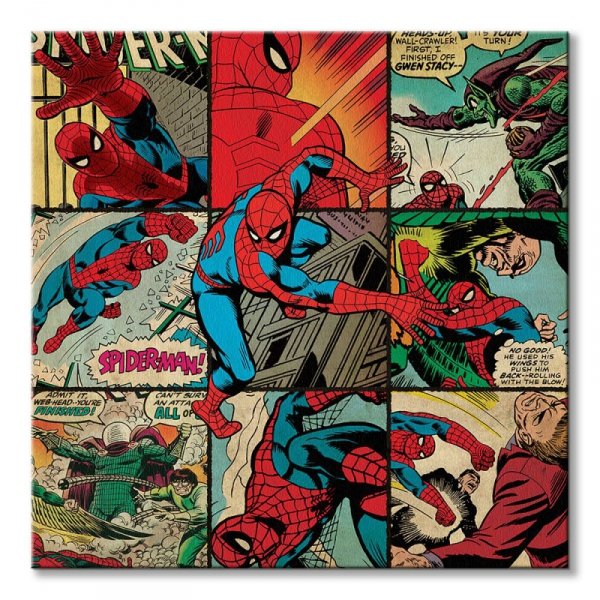 Marvel comics (Spier-man) - Obraz na płótnie