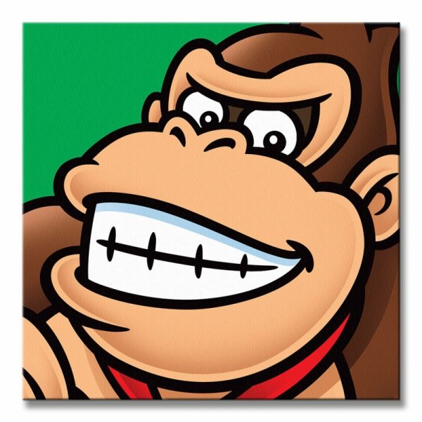 Super Mario (Donkey Kong) - Obraz na płótnie