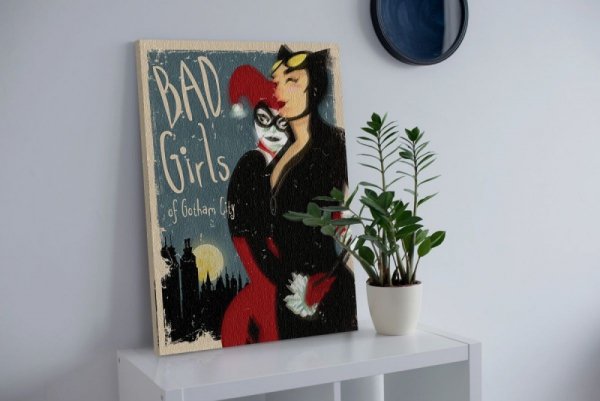 Batman (Bad Girls) - Obraz na płótnie