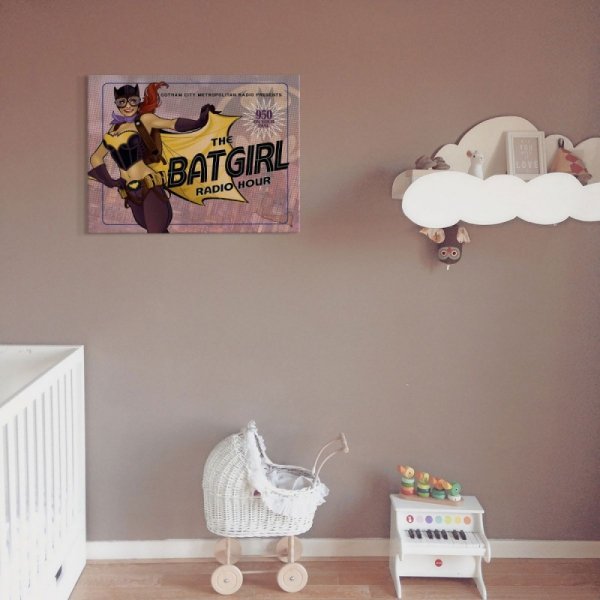 Obraz dla dzieci - Batgirl The Radio Hour - 80x60cm