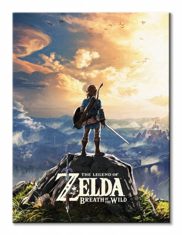 The Legend Of Zelda: Breath Of The Wild Sunset - obraz na płótnie