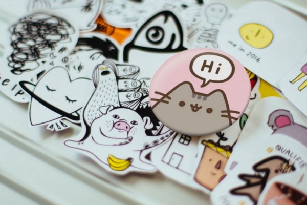 Pusheen (Pusheen Says Hi) - przypinki