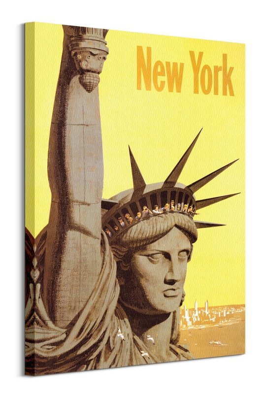 New York - Obraz na płótnie - Statua wolności