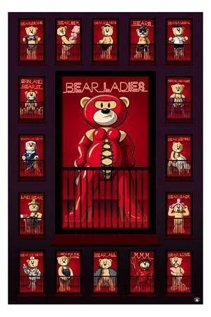 Bad Taste Bears (Red Light) - plakat
