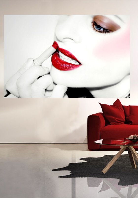 Fototapeta na ścianę - Sexy lipstick - 175x115 cm