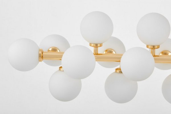 Lampa wisząca do Salonu - Złota Petrica W24