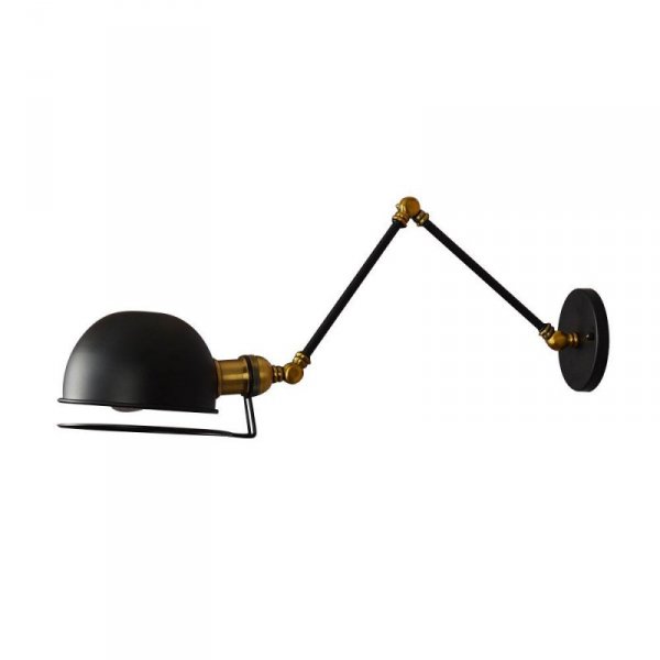 Lampa ścienna - Kinkiet Loft Czarny - Glum W2 - Dekoracje do domu - decoart24.pl