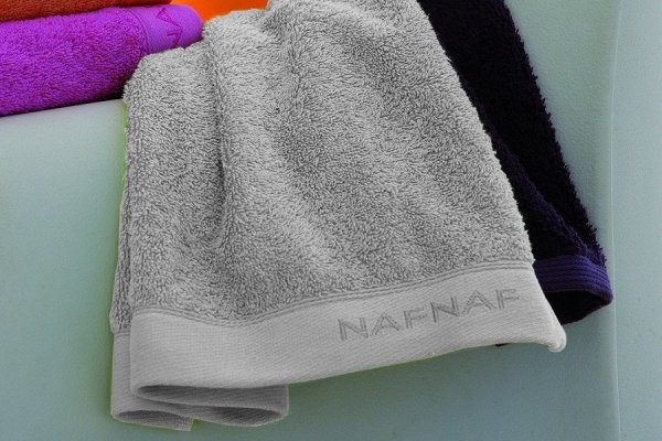 Ręcznik - Srebny - 100% Bawełna - NAF NAF