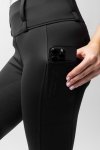 HORZE ANYA Bryczesy/Legginsy jeździeckie z wysokim stanem i pełnym lejem silikonowym