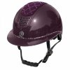 FAIR PLAY QUANTINUM WV SPOTLIGHT SHINY SILVER Kask jeździecki SZEROKI DASZEK