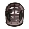 KEP ITALIA CROMO 2.0 TEXTILE BLACK/CHROME FRAME Kask jeździecki