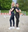 ELT HELSINKI Funkcjonalna Koszulka jeździecka damska z krótkim rękawem