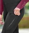 ELT MILLA THERMAL Ocieplane bryczesy/legginsy jeździeckie z wysokim stanem i lejem silikonowym ZIMOWE