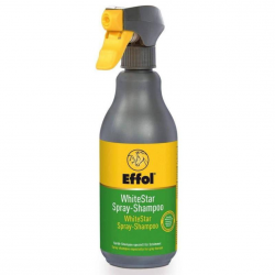EFFOL WHITE-STAR DRY SHAMPOO Suchy szampon w sprayu usuwający plamy dla koni siwych 500ml