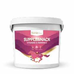 HorseLinePRO SuppleSnack Vitamins & Minerals - witaminy i minerały dla koni w smaczkach 4kg