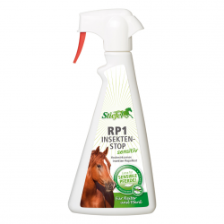 STIEFEL RP1 INSECT-STOP SENSITIVE Łagodny spray przeciw owadom dla konia
