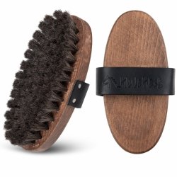 HuleHest SOFT Miękka szczotka z naturalnego włosia do głowy konia