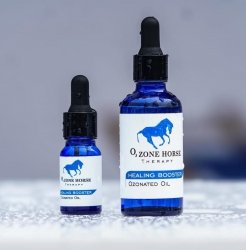 OZONE HORSE Olejek ozonowany - gojenie ran, grzybica i podrażnienia skóry koni