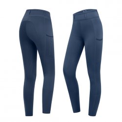 ELT ELLA GLAM Legginsy jeździeckie damskie z silikonowym lejem
