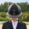KEP ITALIA CROMO 2.0 MATT BLACK Kask jeździecki SZEROKI DASZEK