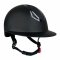 YORK AMETHYST SHINY BLACK Kask jeździecki regulowany