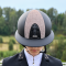 KEP ITALIA CROMO 2.0 MATT BLACK Kask jeździecki SZEROKI DASZEK