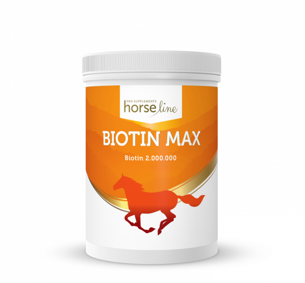 *HorseLinePro BiotinMax Biotyna wzmacniająca kopyta i sierść 500g