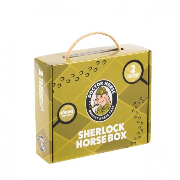 DOCTOR HORSE SHERLOCK HORSE BOX Mystery box dla jeźdźców i ich koni