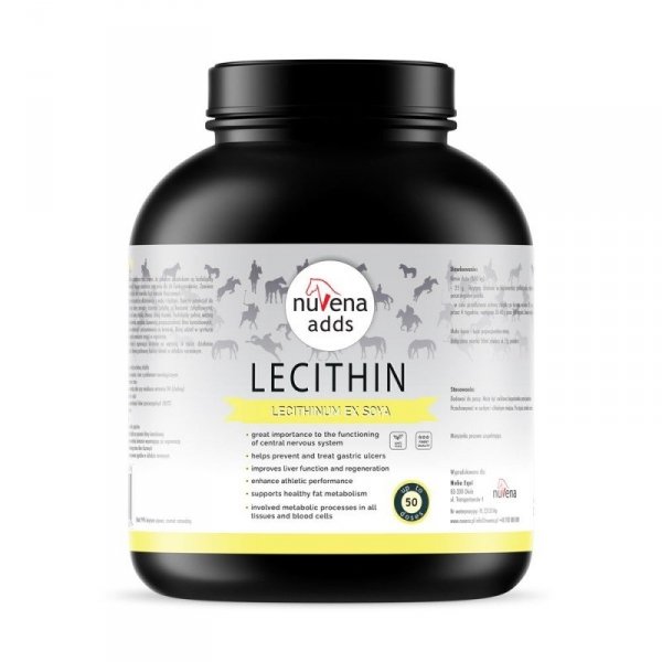 NUVENA LECITHIN Lecytyna działająca osłonowo na błony żołądka koni 1250g