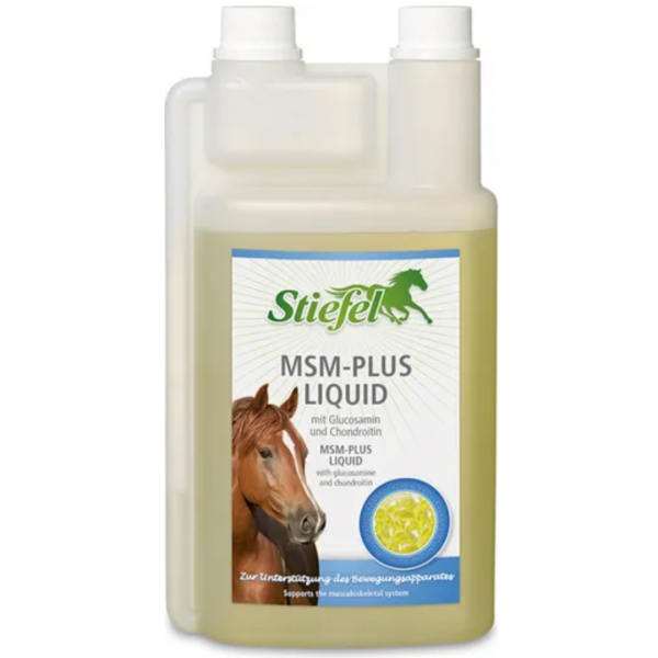 STIEFEL MSM-PLUS MSM w płynie poprawiający kondycję stawów dla koni 1L