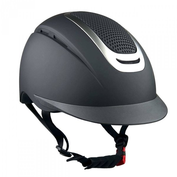 YORK SAPHIRE MATT GUN Kask jeździecki regulowany