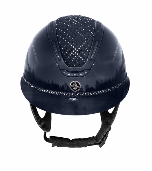 FAIR PLAY EQUILEUS WV STELLIFY SHINY Kask jeździecki SZEROKI DASZEK