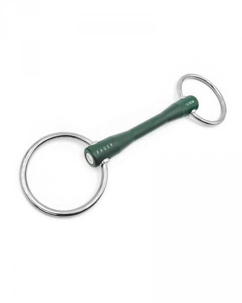 FAGER NICOLE LOOSE RINGS Wędzidło gumowe dla wrażliwych koni