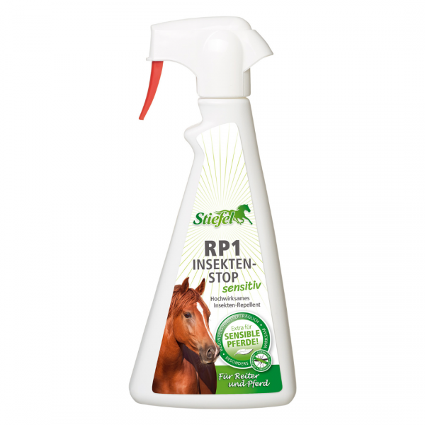 STIEFEL RP1 INSECT-STOP SENSITIVE Łagodny spray przeciw owadom dla konia