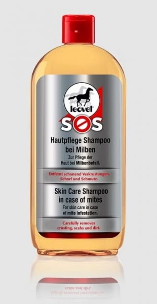LEOVET SOS SKIN CARE SHAMPOO Szampon na roztocza i pasożyty