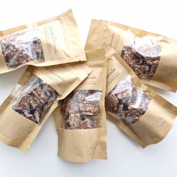 KOŃSKA.  CUKIERENKA MINI Smakołyki/Cukierki naturalne dla koni RÓŻNE SMAKI 50G