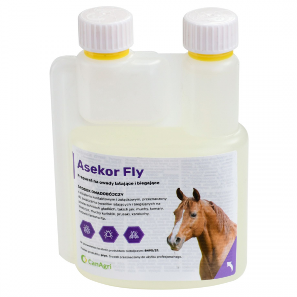 KERBL ASEKOR FLY Preparat na owady latające i biegające 600ml