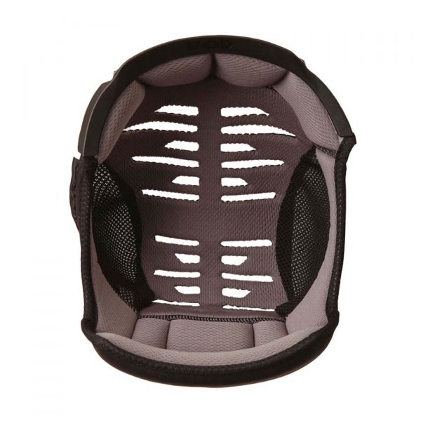 KEP ITALIA CROMO 2.0 TEXTILE BLACK/CHROME FRAME Kask jeździecki