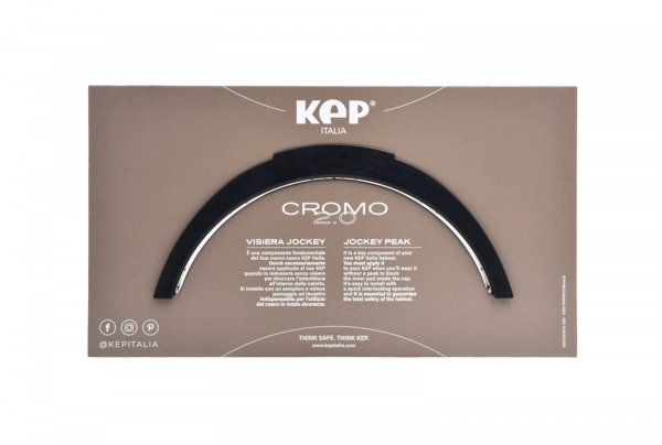 KEP ITALIA CROMO 2.0 MATT BLACK Kask jeździecki