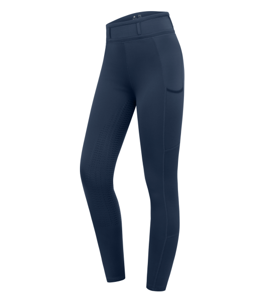 ELT ELLA GLAM Bryczesy/Legginsy jeździeckie damskie z silikonowym lejem DZIECIĘCE