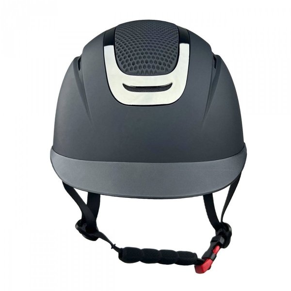 YORK SAPHIRE SHINY GUN Kask jeździecki regulowany