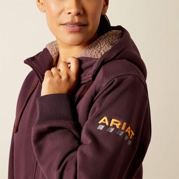 ARIAT REBAR ALL WEATHER SHERPA Wodoodporna bluza damska z polarem