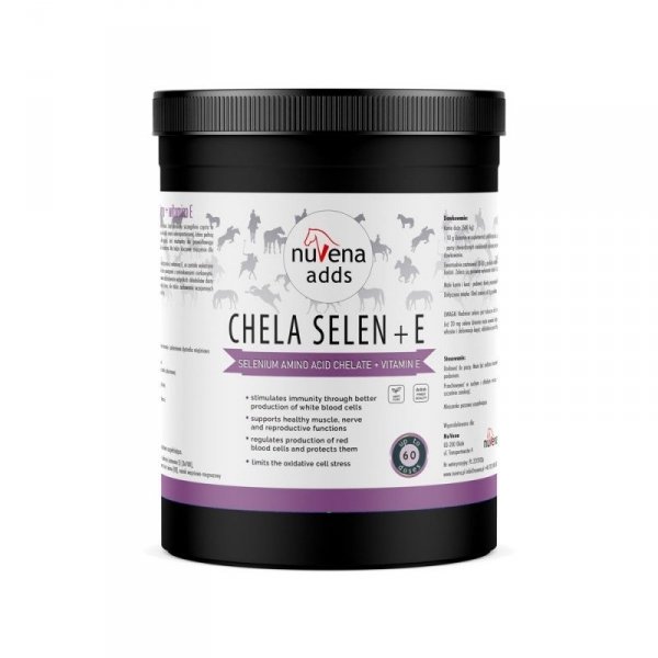 NUVENA CHELA SELEN + E Selen z witaminą E dla konia 1100g