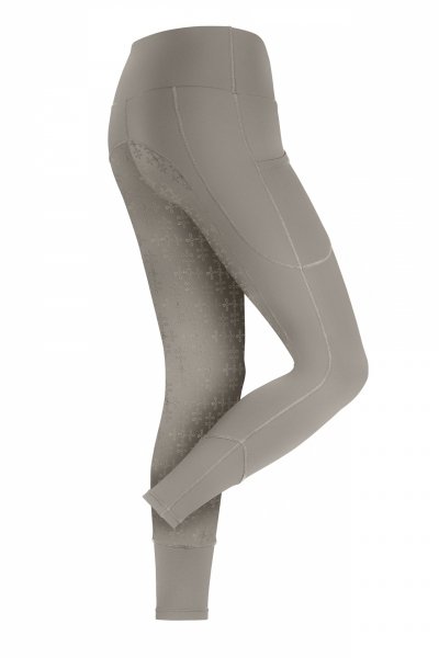 FAIR PLAY PAULINE 2.0 Legginsy jeździeckie z wysokim stanem i pełnym lejem silikonowym