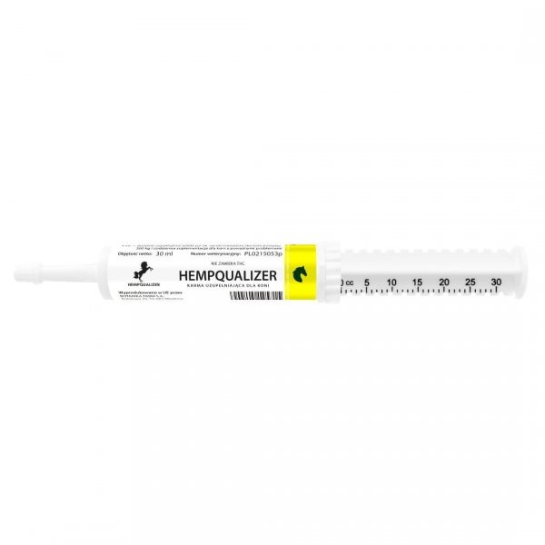 HEMPQUALIZER CBD Preparat uspokajający dla koni