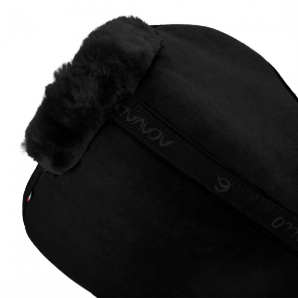ACAVALLO CLOSE CONTACT MEMORY FOAM  Podkładka pod siodło z pianką pamięci pod siodło z futrem owczym