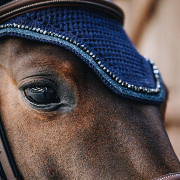 KENTUCKY WELLINGTON GLITTER Nauszniki dla konia