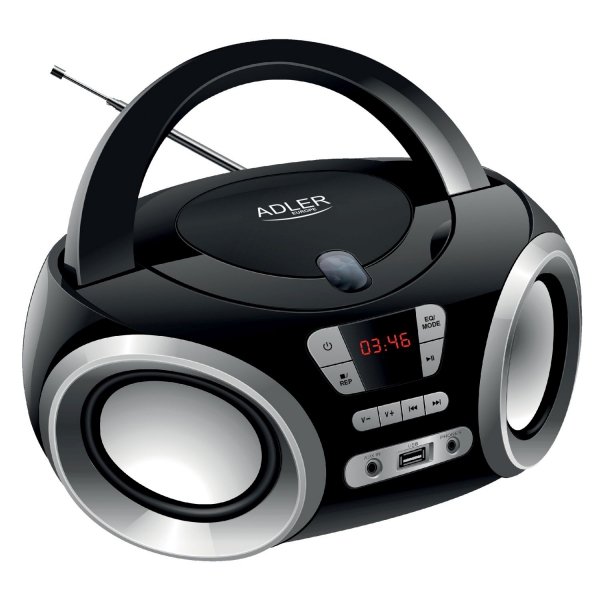 RADIO ODTWARZACZ CD MP3 USB BOOMBOX ADLER AD1181 adler-europe 6096414174189