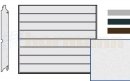 Brama LPU 42, 2375 x 1875 Przetłoczenia M, Sandgrain, kolor do wyboru