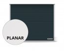 Brama RenoMatic 2500 x 2250 mm, Przetłoczenia L, Planar, kolor CH 7016 Matt deluxe antracytowy + prowadzenie Z